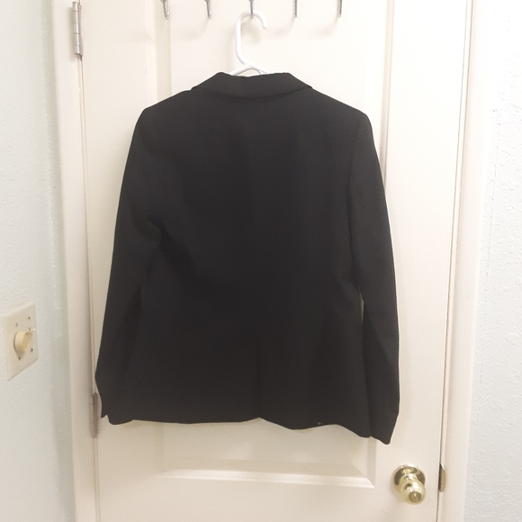 NWOT BR black suit jacket, size 2 - Picture 3 of 4